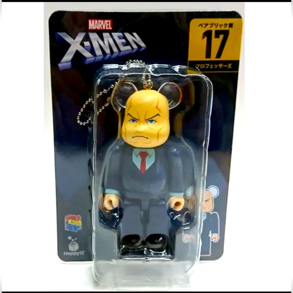 Bearbrick Happy Kuji X-Men Professor Xavier #17 100% NEW MEDICOM MARVEL LOTTERY